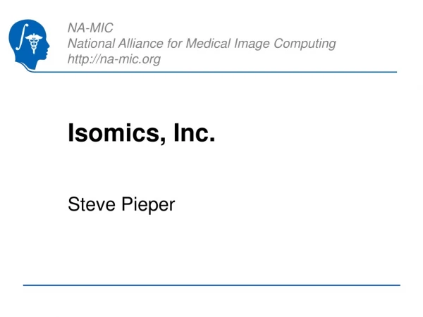 Isomics, Inc.