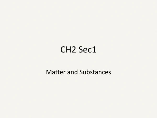 CH2 Sec1