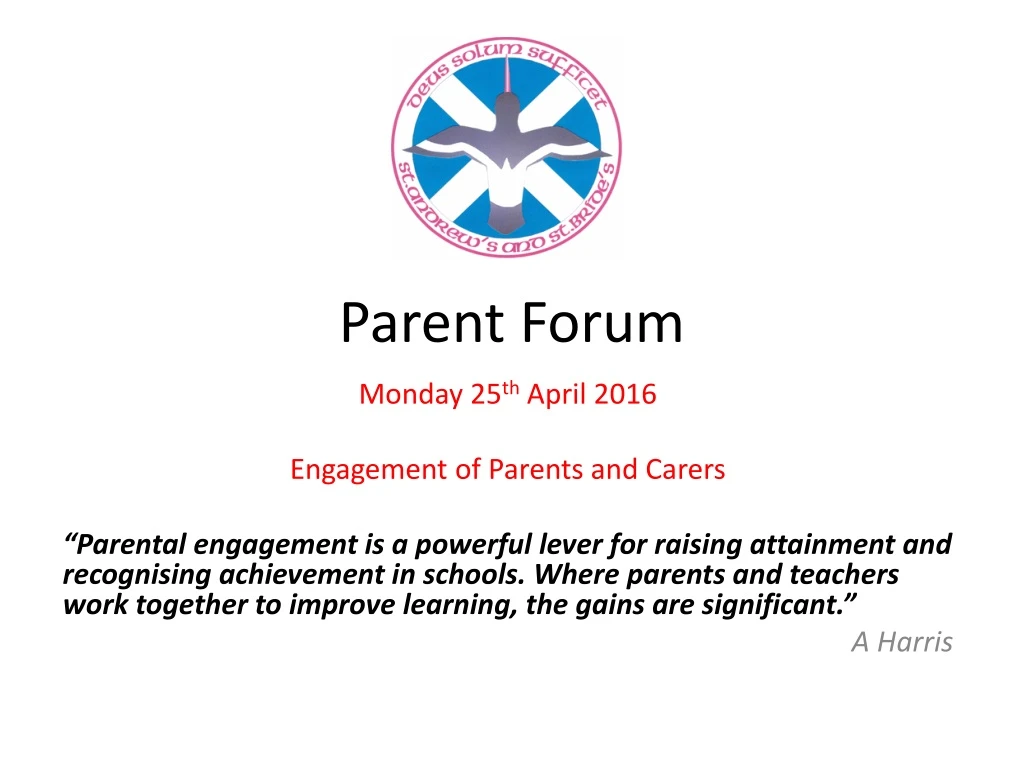 parent forum