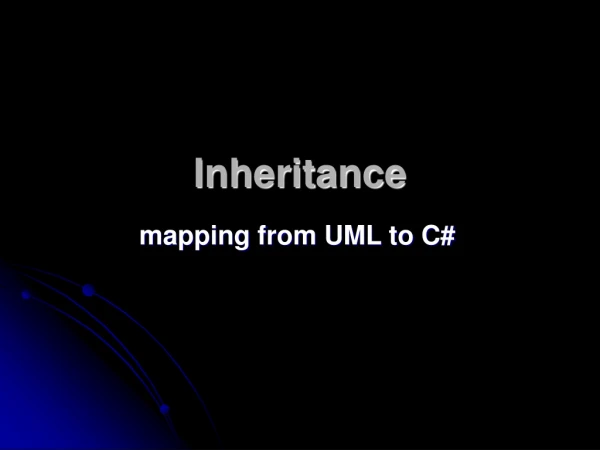 Inheritance