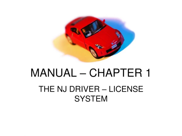 MANUAL – CHAPTER 1