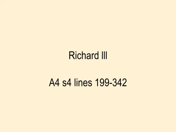 Richard lll