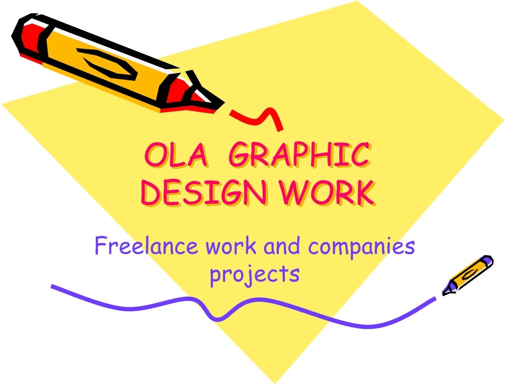 ola graphic design work
