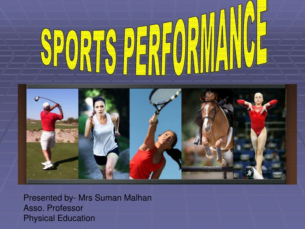 sports performance