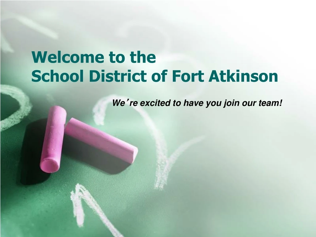 welcome to the school district of fort atkinson
