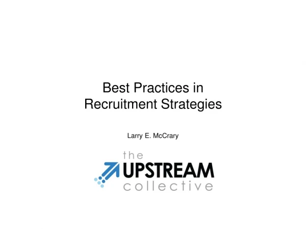 Best Practices in Recruitment Strategies