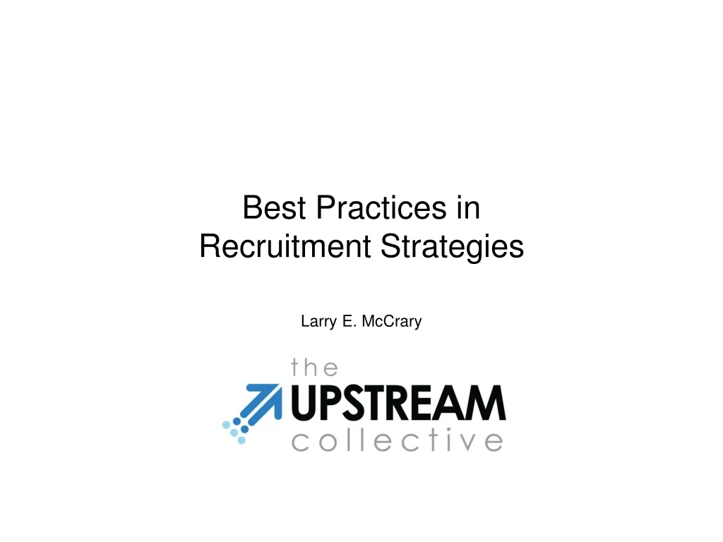 best practices in recruitment strategies