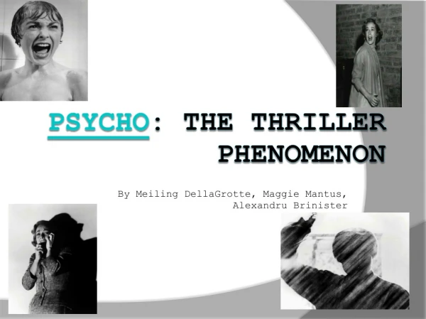 Psycho : The Thriller Phenomenon