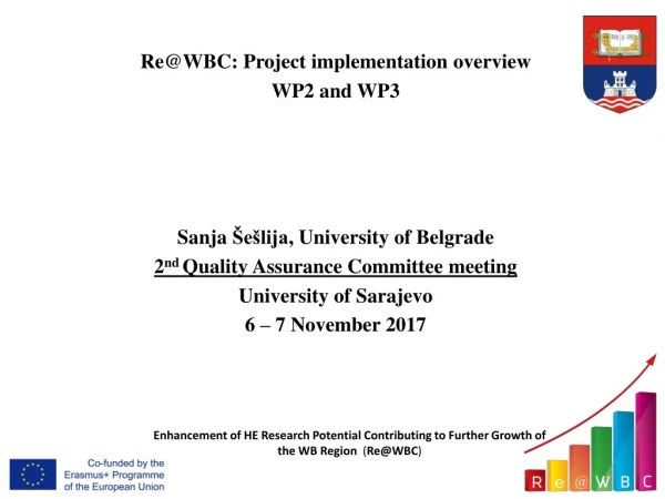 Enhancement of HE Research Potential Contributing to Further Growth of the WB Region ( Re@WBC )