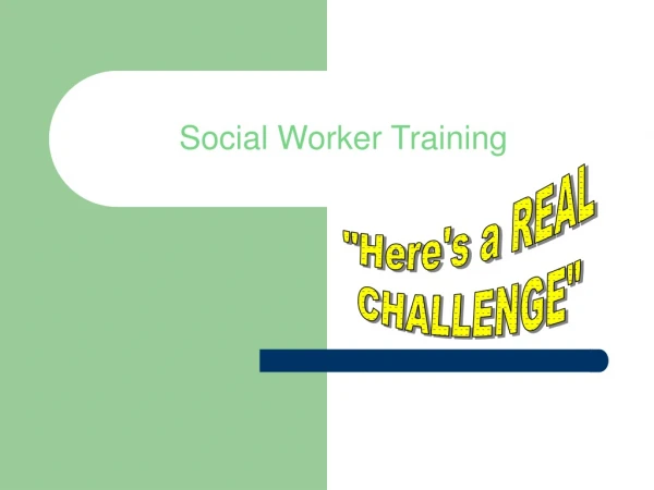 Social Worker Training