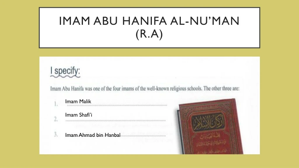 imam abu hanifa al nu man r a