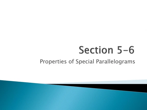 Section 5-6