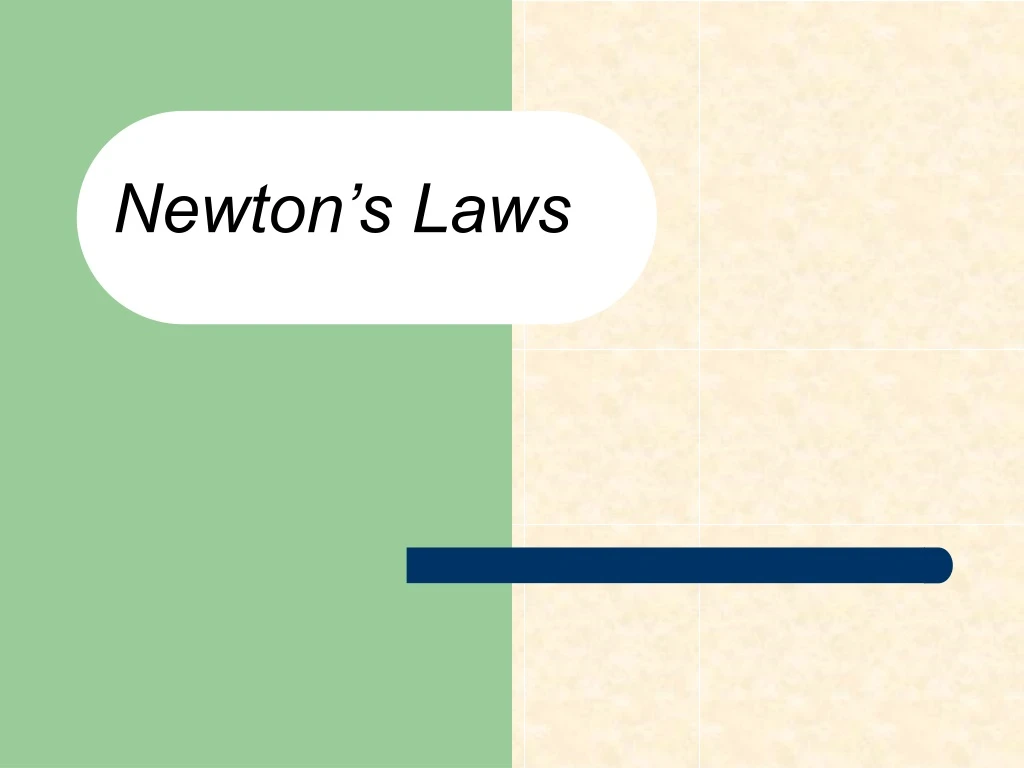 newton s laws