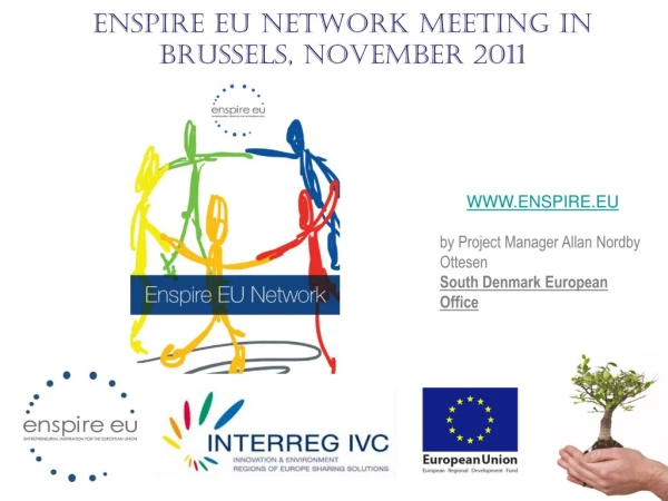 Enspire EU Network meeting in Brussels , November 2011