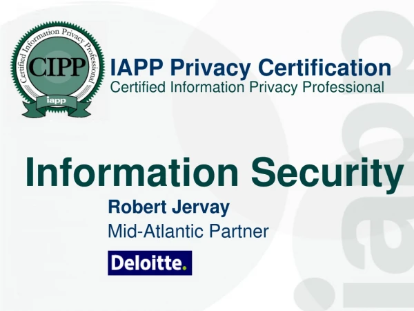 IAPP Privacy Certification