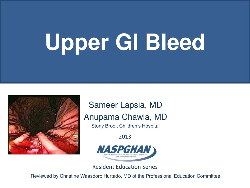 upper gi bleed