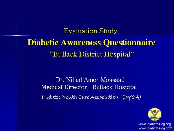 Diabetic Youth Care Association (DYCA)