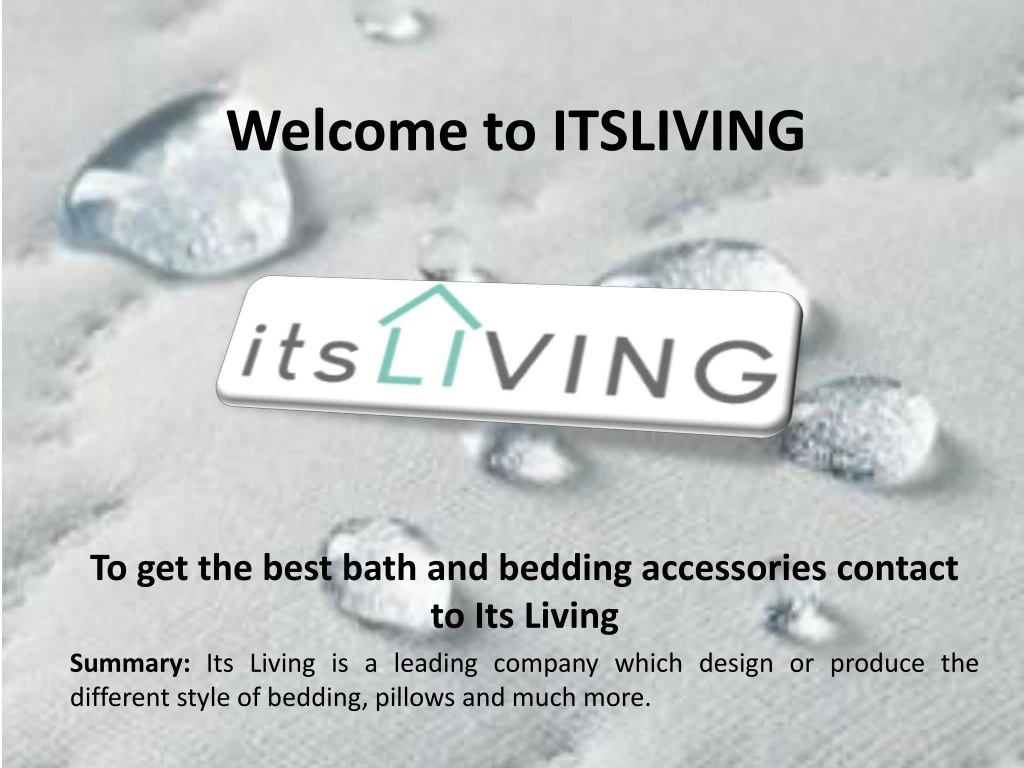 welcome to itsliving