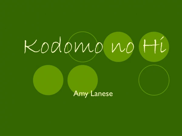Kodomo no Hi