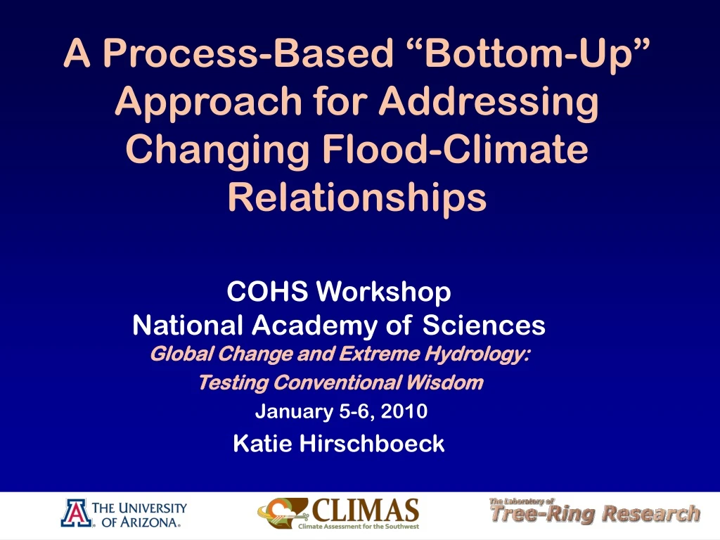 a process based bottom up approach for addressing