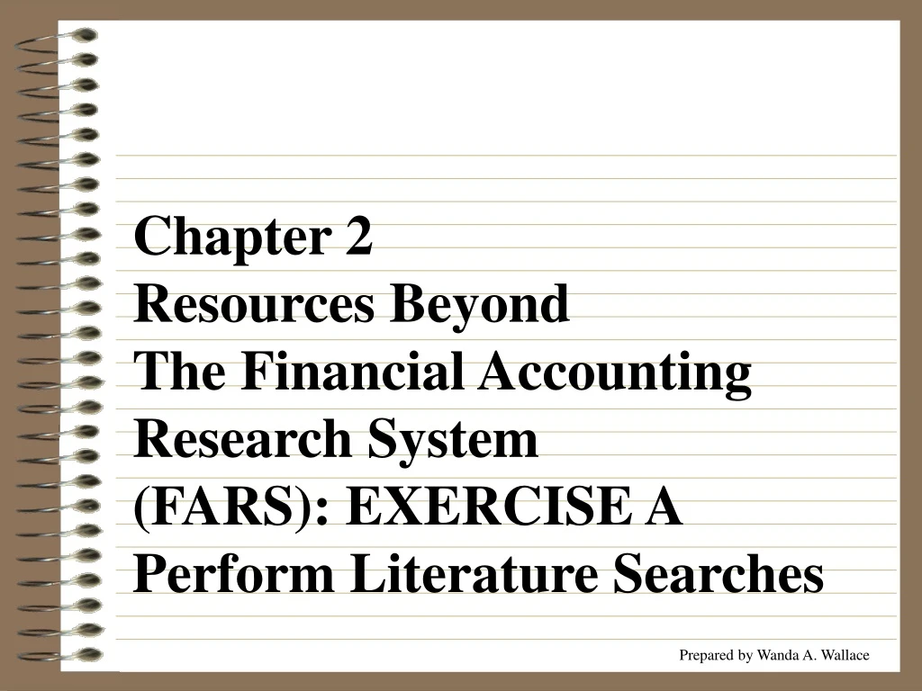 chapter 2 resources beyond the financial