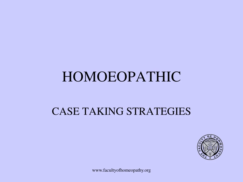 homoeopathic