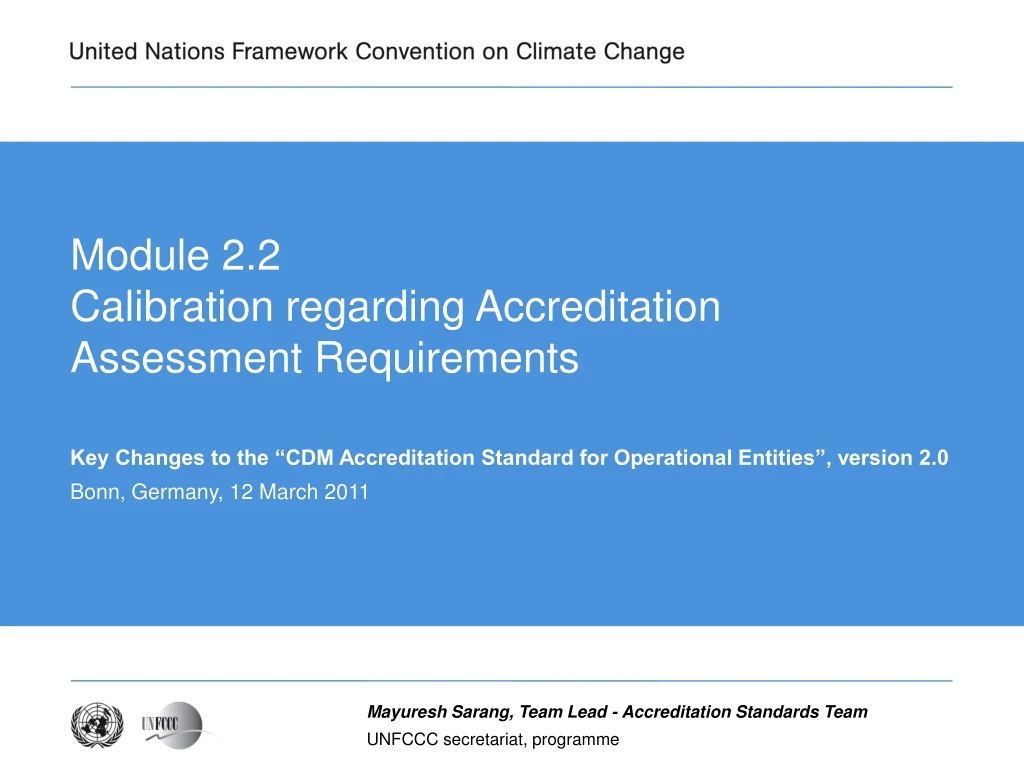 module 2 2 calibration regarding accreditation assessment requirements