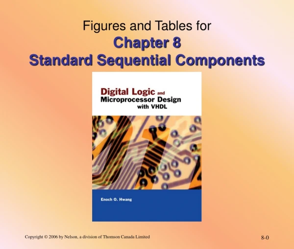 Figures and Tables for Chapter 8 Standard Sequential Components