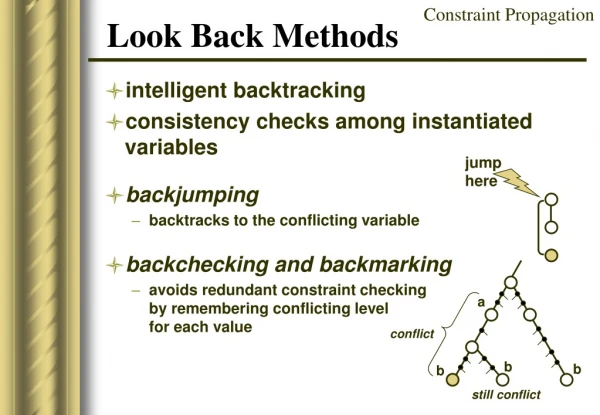 Look Back Methods