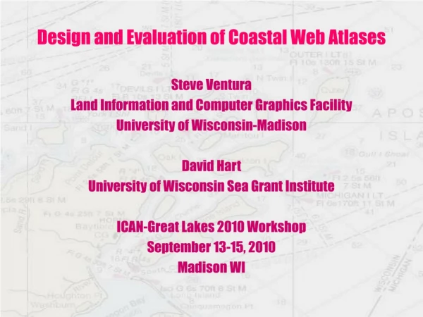 Design and Evaluation of Coastal Web Atlases