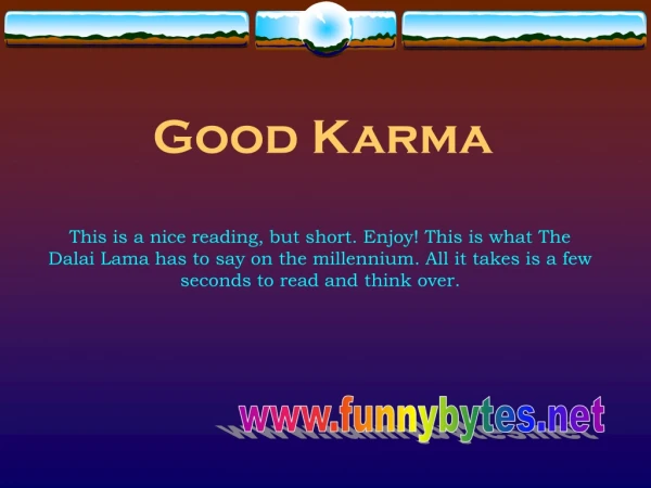 Good Karma