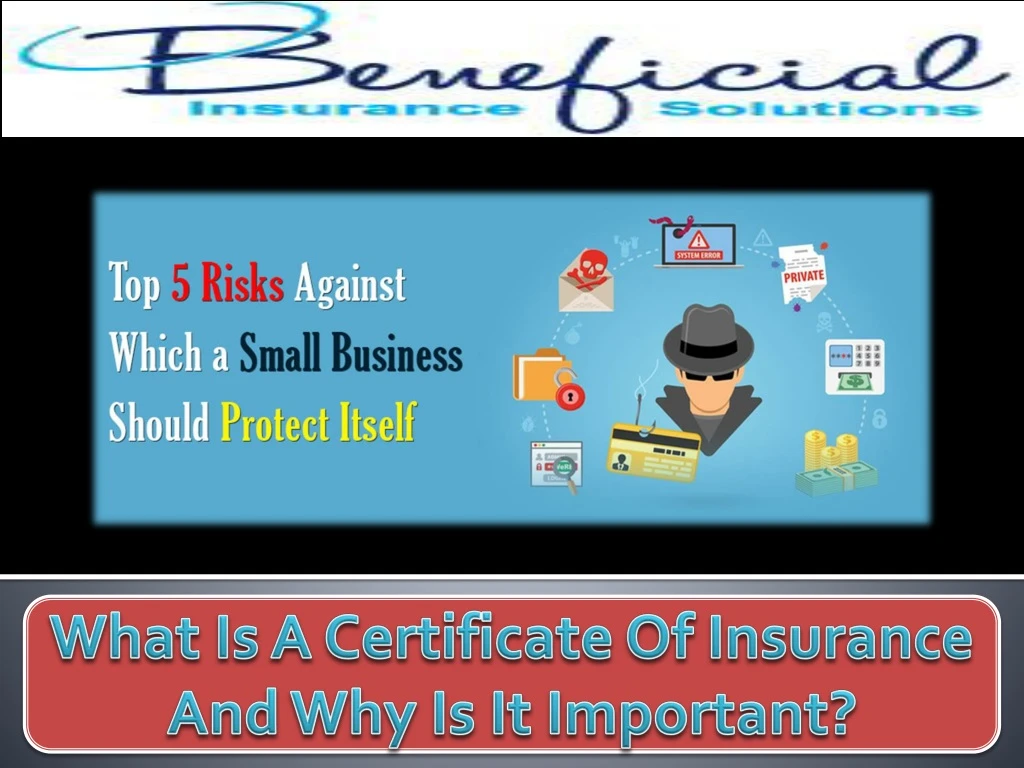 what is a certificate of insurance