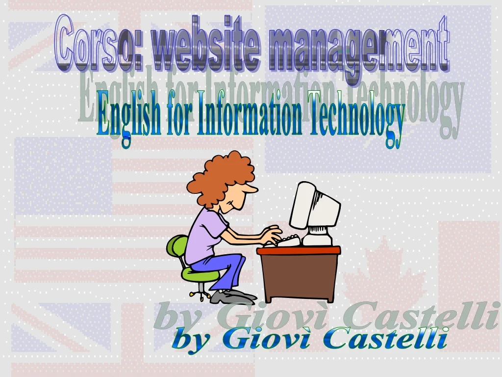 corso website management