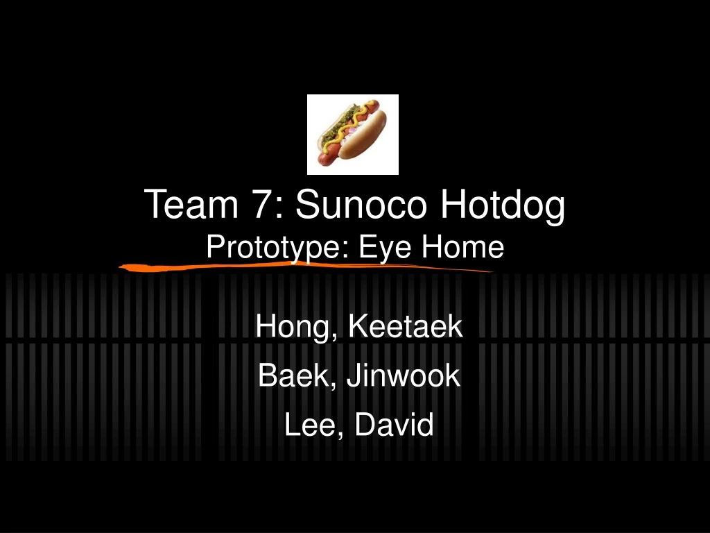 team 7 sunoco hotdog prototype eye home
