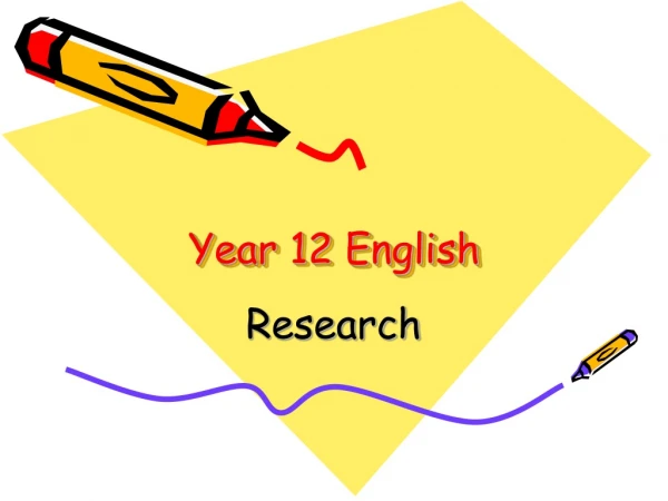 Year 12 English