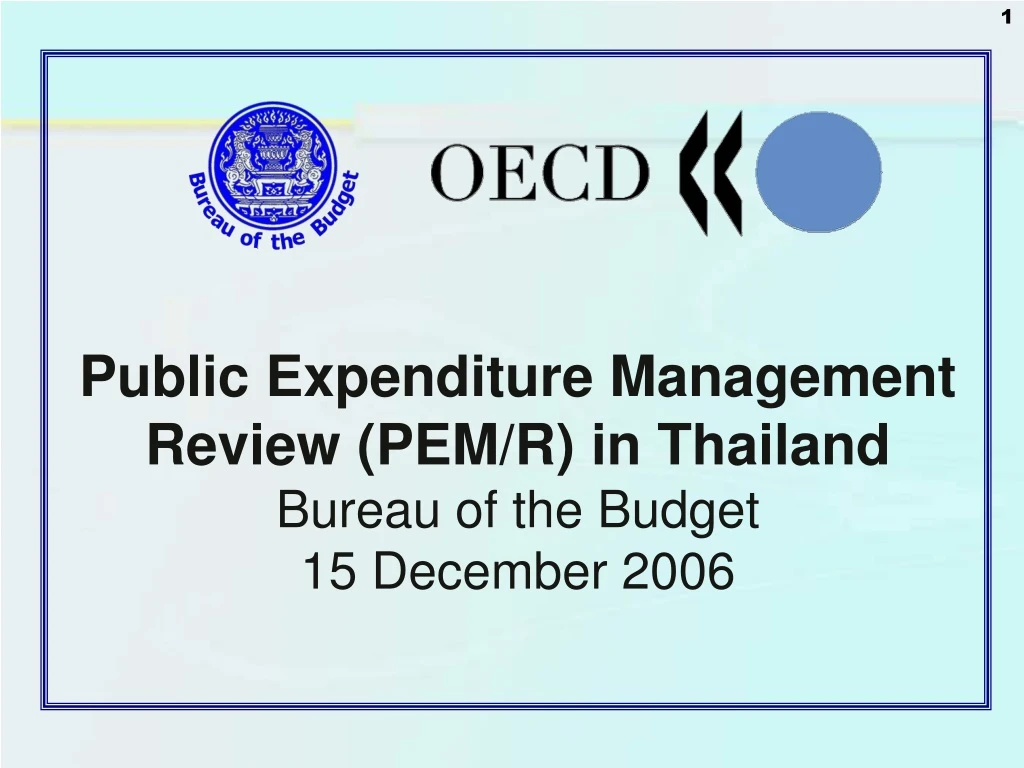 public expenditure management review