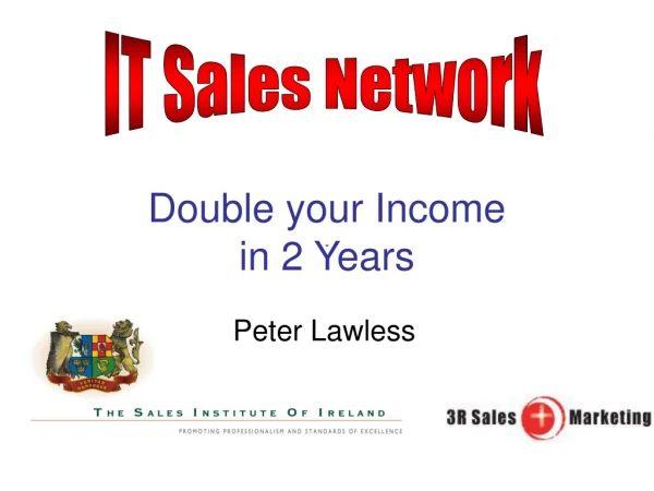 Double your Income in 2 Years