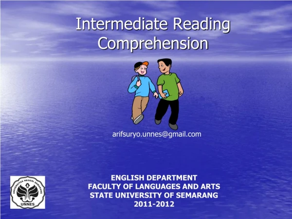 Intermediate Reading Comprehension