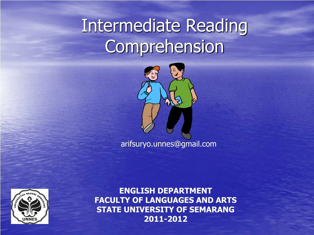 intermediate reading comprehension