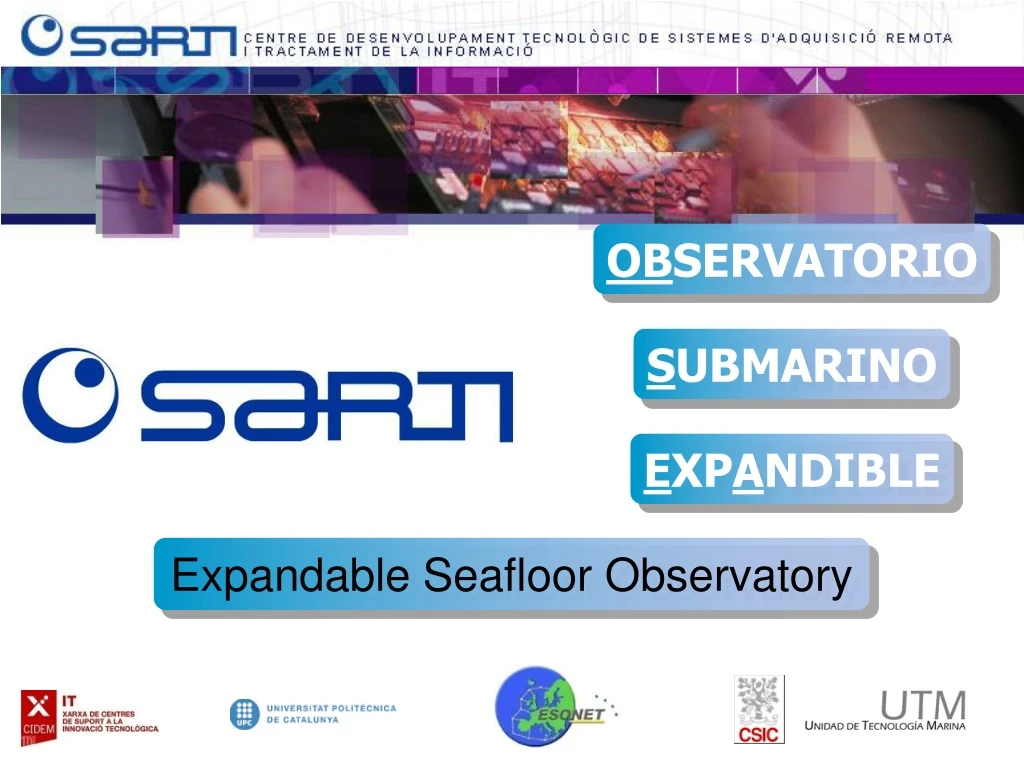 expandable seafloor observatory