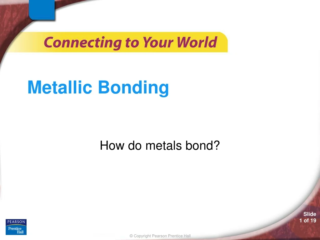 metallic bonding