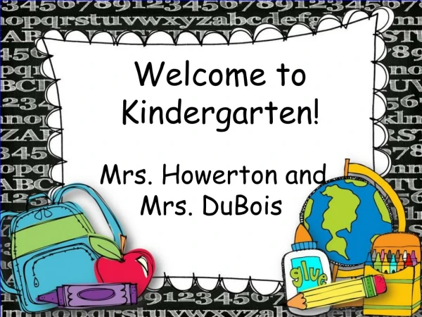 Mrs. Howerton and Mrs. DuBois