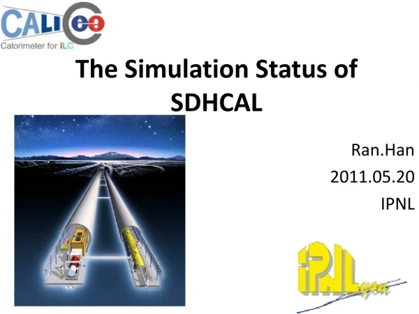 The Simulation Status of SDHCAL