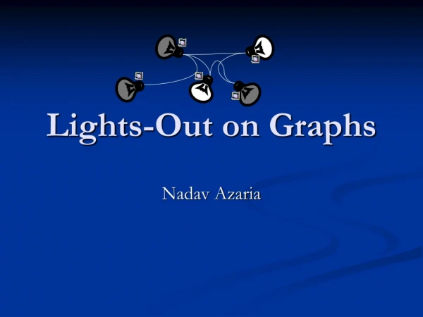 Lights-Out on Graphs