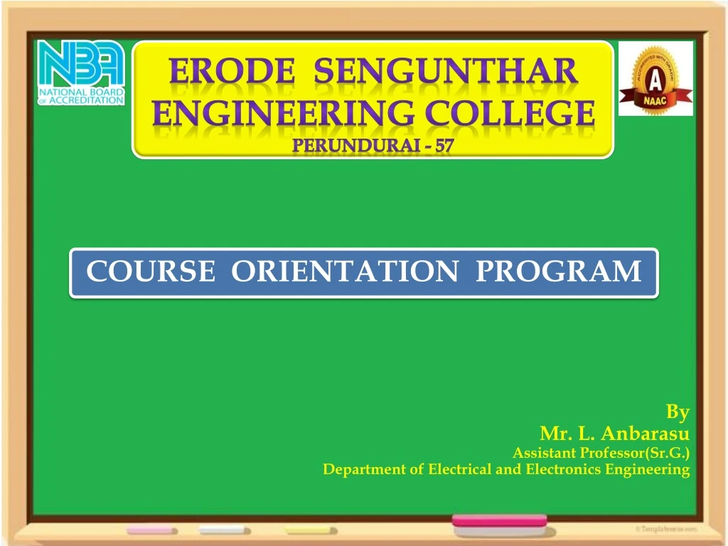 course orientation program