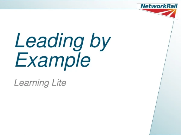 Leading by Example Learning Lite