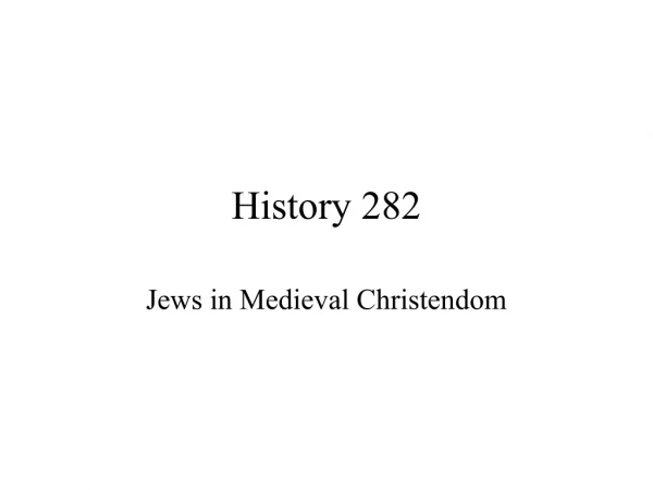 History 282