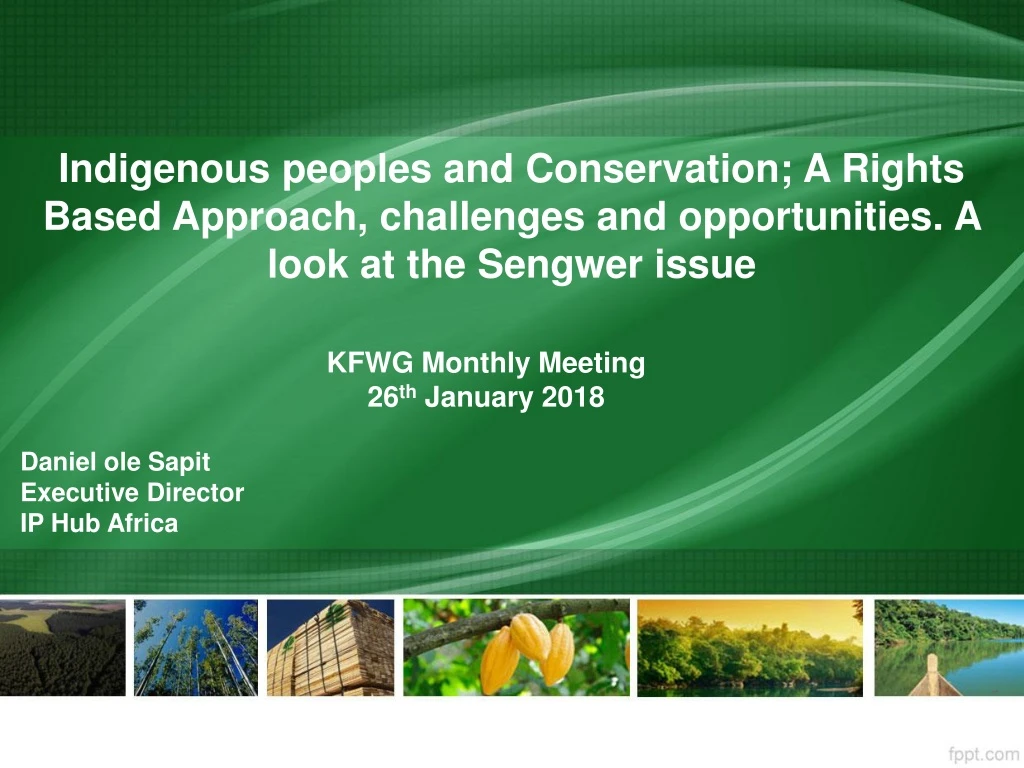 indigenous peoples and conservation a rights