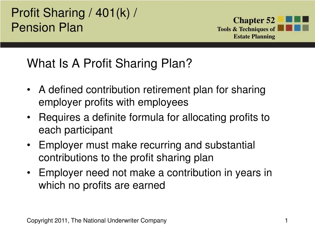 what is a profit sharing plan