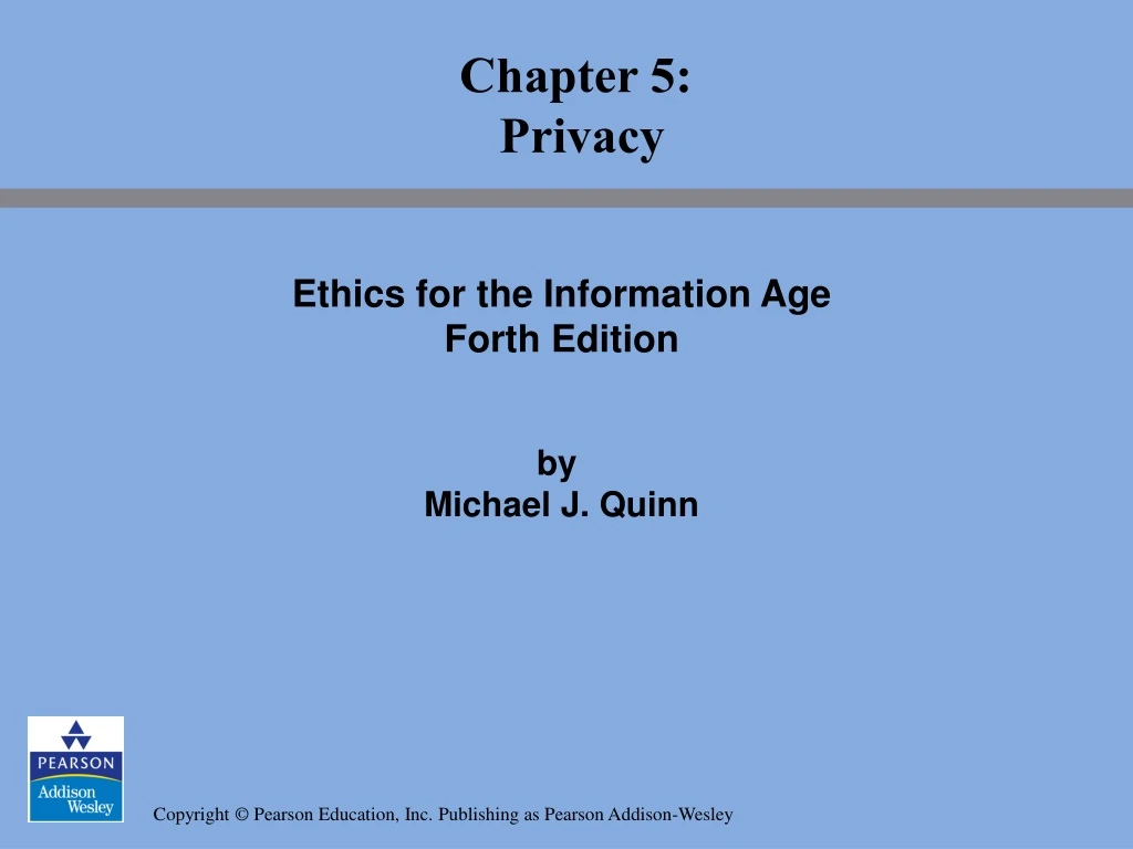 chapter 5 privacy
